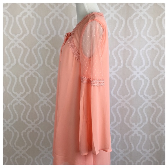 Peachy Tunic Style Mini Dress - Picture 4 of 8